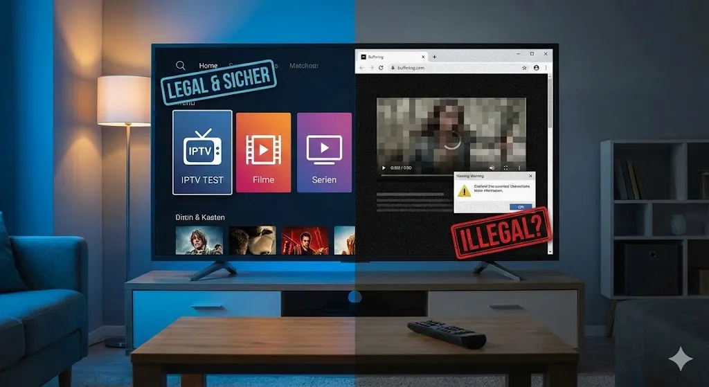 alle Streaming Dienste illegal
