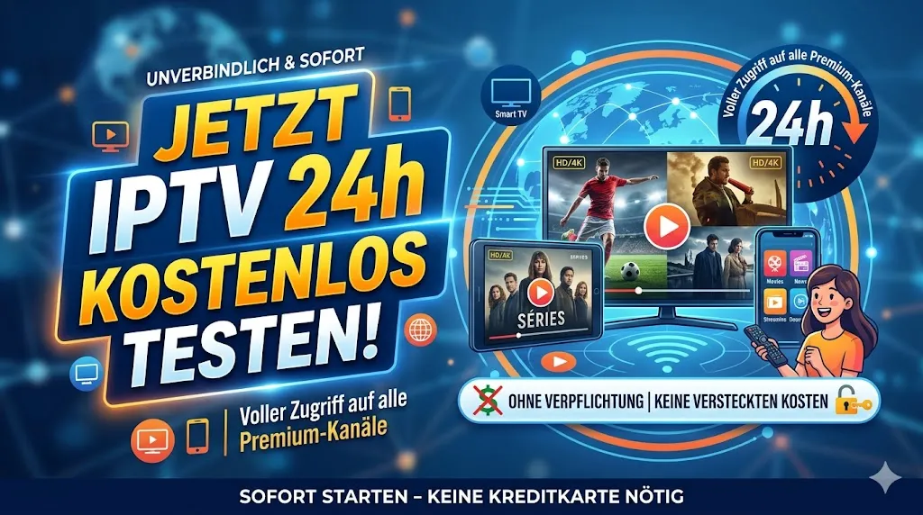 iptv 24h kostenlos testen