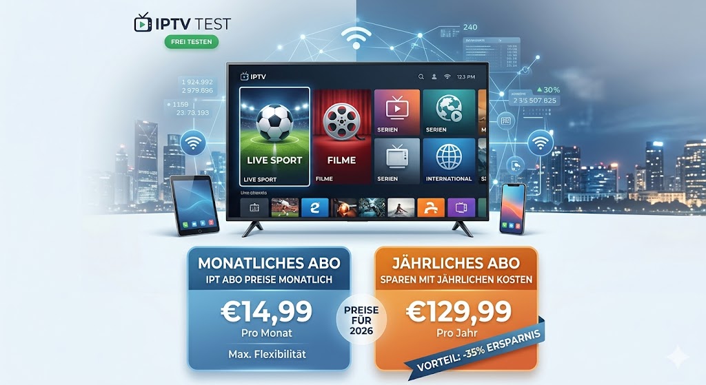 iptv abo preise monatlich