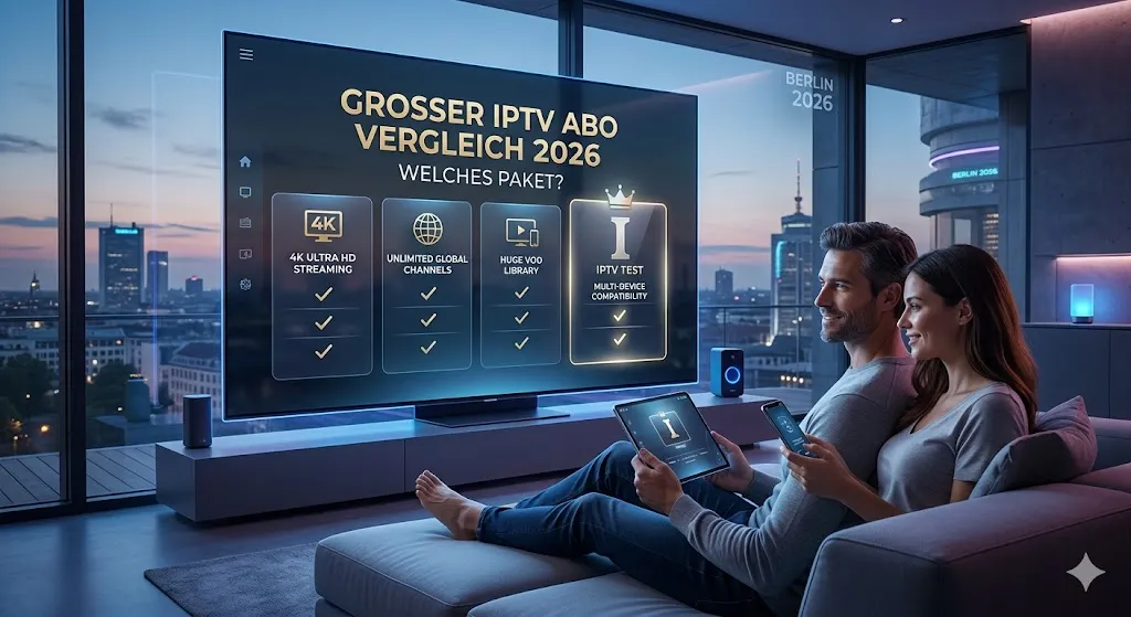 iptv abo vergleich 2026