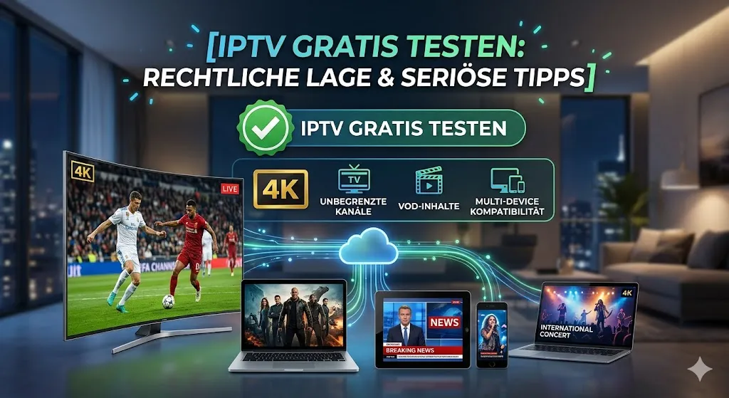 iptv gratis testen legal