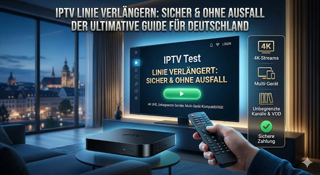iptv linie verlängern