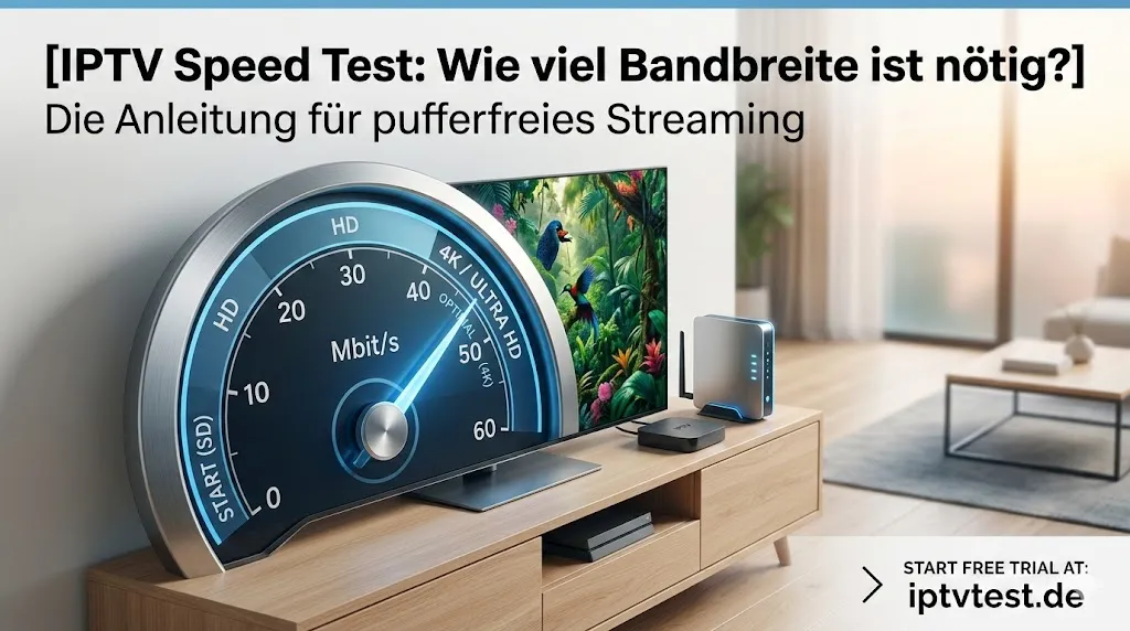 iptv speed test anleitung