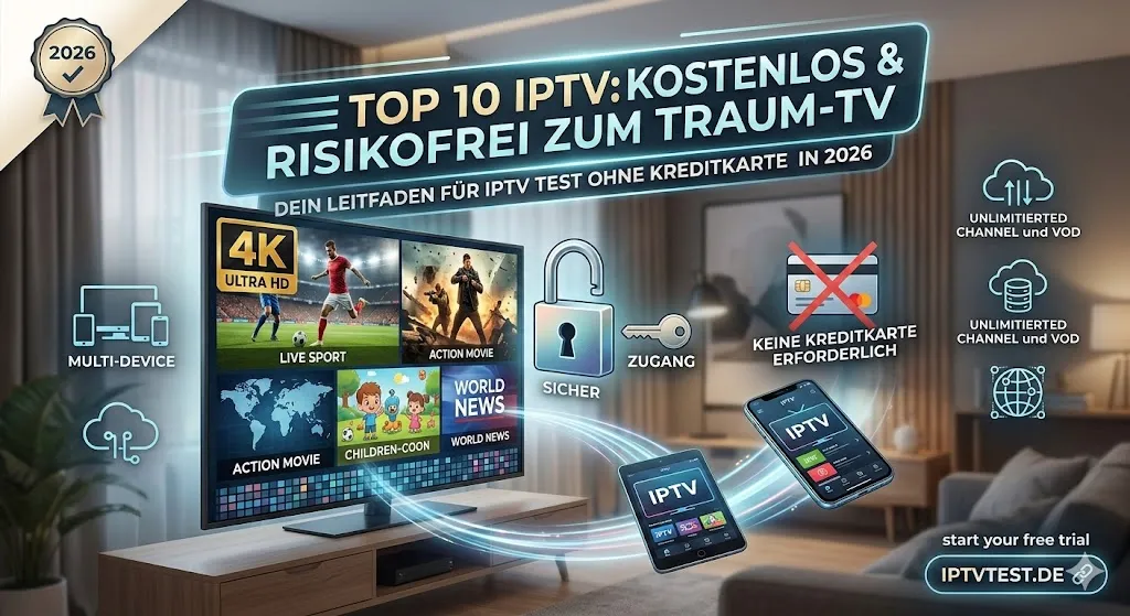 iptv test ohne kreditkarte